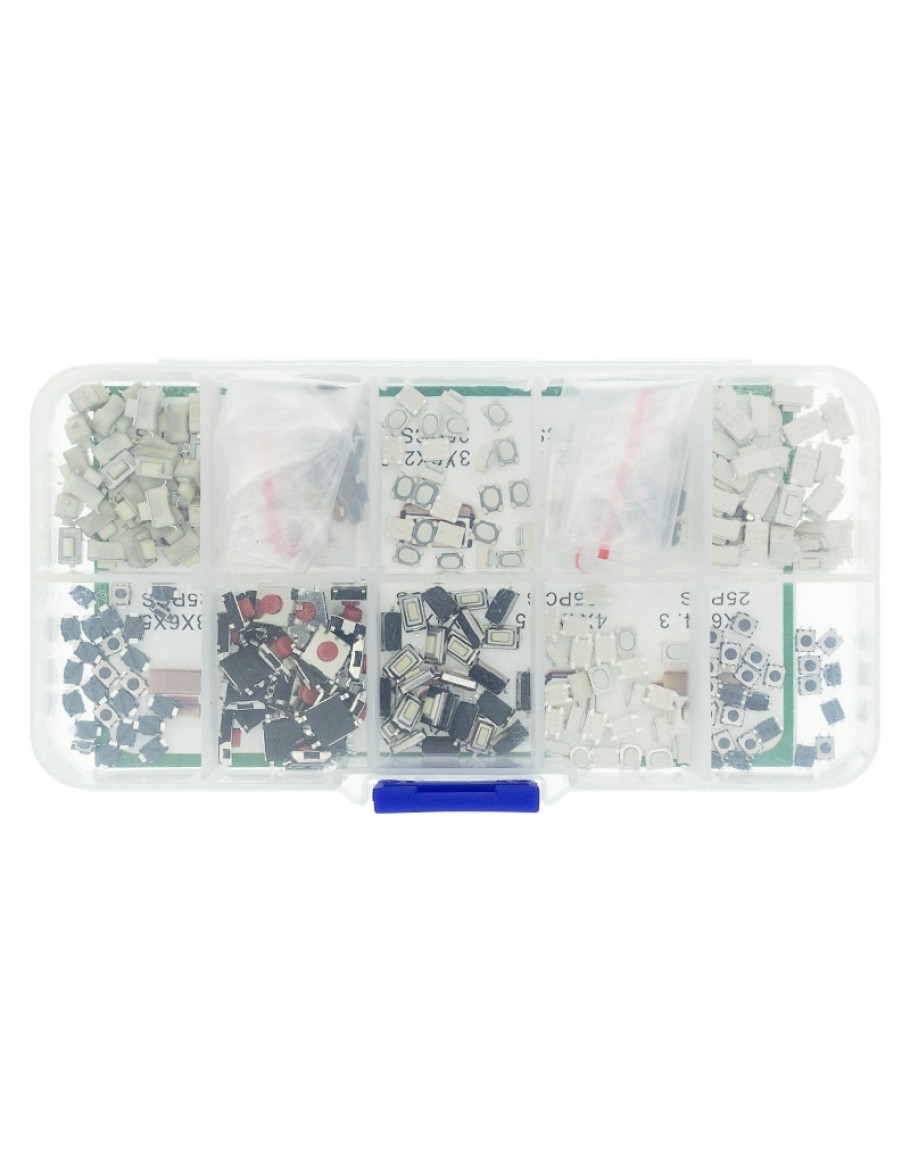 Набор кнопок типа SMD (250шт.)