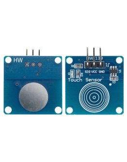 Кнопка сенсорная TTP-223 DIP (синий) 