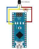 Датчик температуры DS18B20 (DIP)