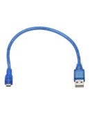 Кабель USB - MicroUSB (30см)