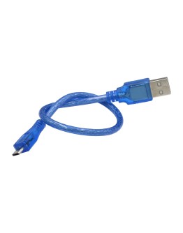 Кабель соединительный USB - MicroUSB (30см)