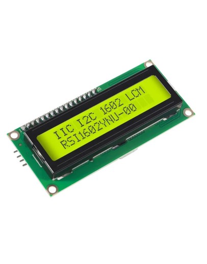 Дисплей LCD 1602 (SPI, зелёный)