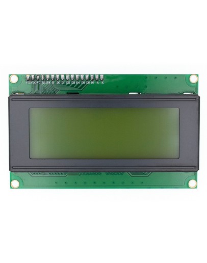 Дисплей LCD 2004 (I2C, зелёный)