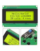 Дисплей LCD 2004 (I2C, зелёный)