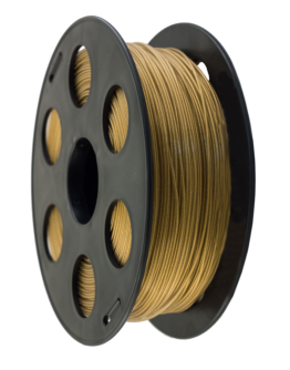 Пластик PETG Bestfilament 1кг (золотистый металлик)