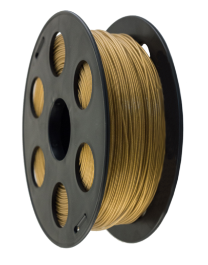 Пластик PETG Bestfilament 1кг (золотистый металлик)