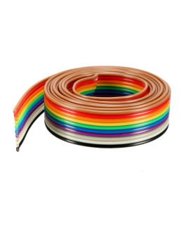 Кабель ленточный Dupont (28AWG, 1м, 10 жил)