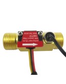 Датчик расхода воды с датчиком температуры YF-B7 (1/2")