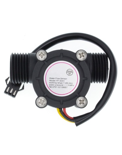 Датчик расхода воды YF-S201 (1/2")