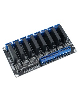Реле твердотельное SSR 12V (8 каналов, High)