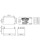 Блок питания Hi-Link 12V (3W, мини)