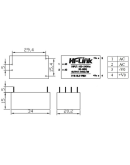 Блок питания Hi-Link 5V (3W, мини)